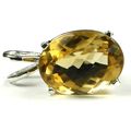 Citrine, 925 Sterling Silver Pendant, SP004