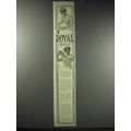 1914 Royal Baking Powder Ad - Saves