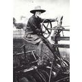 American Lady Farmer New York in WW1 Working Sp...
