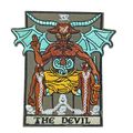 The Devil Tarot Card Embroidered Patch Sew On I...