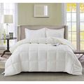 Queen Size Off White 3 Piece Microfiber Reversi...