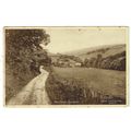Derbyshire postcard Woodlands Ashopton