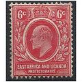 East Africa & Ugandan Protectorate 1907 SG36 6c...