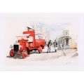 Postcard Automotive Art Thornycroft Workhorse S...