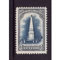 ARGENTINE 1910 SG 366 1/2 c BLUE AND GREY PYRAM...