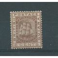 british guiana stamps sg173 hm sg 173 aged gum a