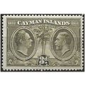 Cayman Islands 1932 SG90 3d Olive-Green Mounted...