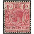Solomon Islands 1917 SG25 1d Scarlet Fine Used ...