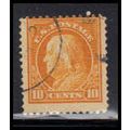 Used 416 10c Benjamin Franklin Average K3303