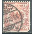 Germany 1889 - SG48b - 10pf carmine red - Arms ...