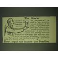 1900 Pearline detergent Ad - The grocer