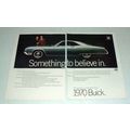 1970 2-pg Buick Riviera Car Ad - Something to B...