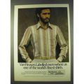 1979 Van Heusen Textures Shirts Ad - World's Finest