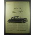 1955 Jaguar Two-point-Four Litre Car Ad - Here ...