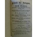1829 1st EDITION DIE LEHREN DER RELIGION K G HA...