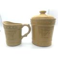 Sorrento Creamer Pitcher & Flour/Sugar Canister...