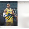 LeBRON JAMES 2021 AUTOGRAPHED LOS ANGELES LAKER...
