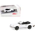 Porsche 911 Carrera 3.2 Cabriolet White 1/87 (H...