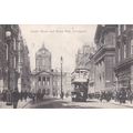 B516 LIVRPOOL -CASTLE STREET AND TOWN HALL . PR...