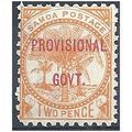 Samoa 1899 SG92 2d Dull Orange Provisional Gove...