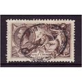 GREAT BRITAIN 1918 SG 413a 2s 6d OLIVE BROWN SE...