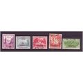 Pakistan stamps sgo53 used range
