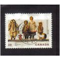 1990 canada american and inuit dolls 39c f/u sg...