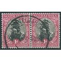 South Africa 1930 SG43 1d Black & Carmine Used ...