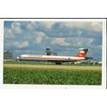 Aviation INTERFLUG ILYUSHIN 62M Postcard by Buc...