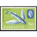 Barbados 1965 - SG333 - 50c blue and green - Fl...