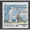 AUS 1988 45c 'LIVING TOGETHER - HEALTH' FINE US...