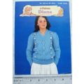 1983 Patons 7232 V neck sweater, chunky