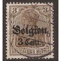 1916 Germany ,Belgium Occupation, Used Stamp, S...