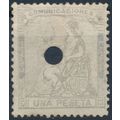 Hispania: 1p Telegraph - Spain 1873 - F H - MiN...