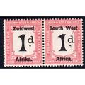 1923 SWA Sg D17 1923 BILINGUAL PAIR Postage Due...