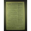 1918 Longmans, Green & Company Ad - Longmans, G...