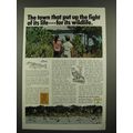 1967 Sinclair Oil Ad - The Town that Put up the Fight of Its Life