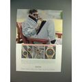 1986 Gucci model 9000 Watch Ad - NICE!