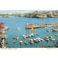 The Harbour Newquay Cornwall Postcard (CR76924)