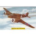 Artist Drawn Bristol Beaufighter Military Aircr...