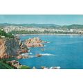San Feliu de Guixols Panorama Spain Postcard po...