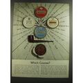 1964 Player's Navy Cut Tobacco Ad - Which course?