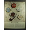 1964 Player's Navy Cut Tobacco Ad - Treasure Islands