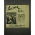 1956 L.L. Bean, Inc. Ad