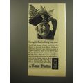 1959 Royal Doulton Long John Silver Character Jug Advertisement