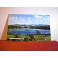 MENAI STRAITS & SUSPENSION BRIDGE, ANGLESEY, WA...