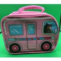 A Rare Barbie Van Shaped Bright Pink Thermos In...