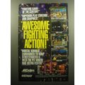 1993 Acclaim Mortal Kombat Video Game Ad - Fighting Game of the Century