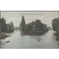 Le Lac, Bois de Boulogne, Paris, c.1900 - CPA