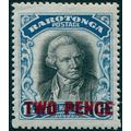 Cook Islands 1931 2d on 1½d black & blue SG93 u...